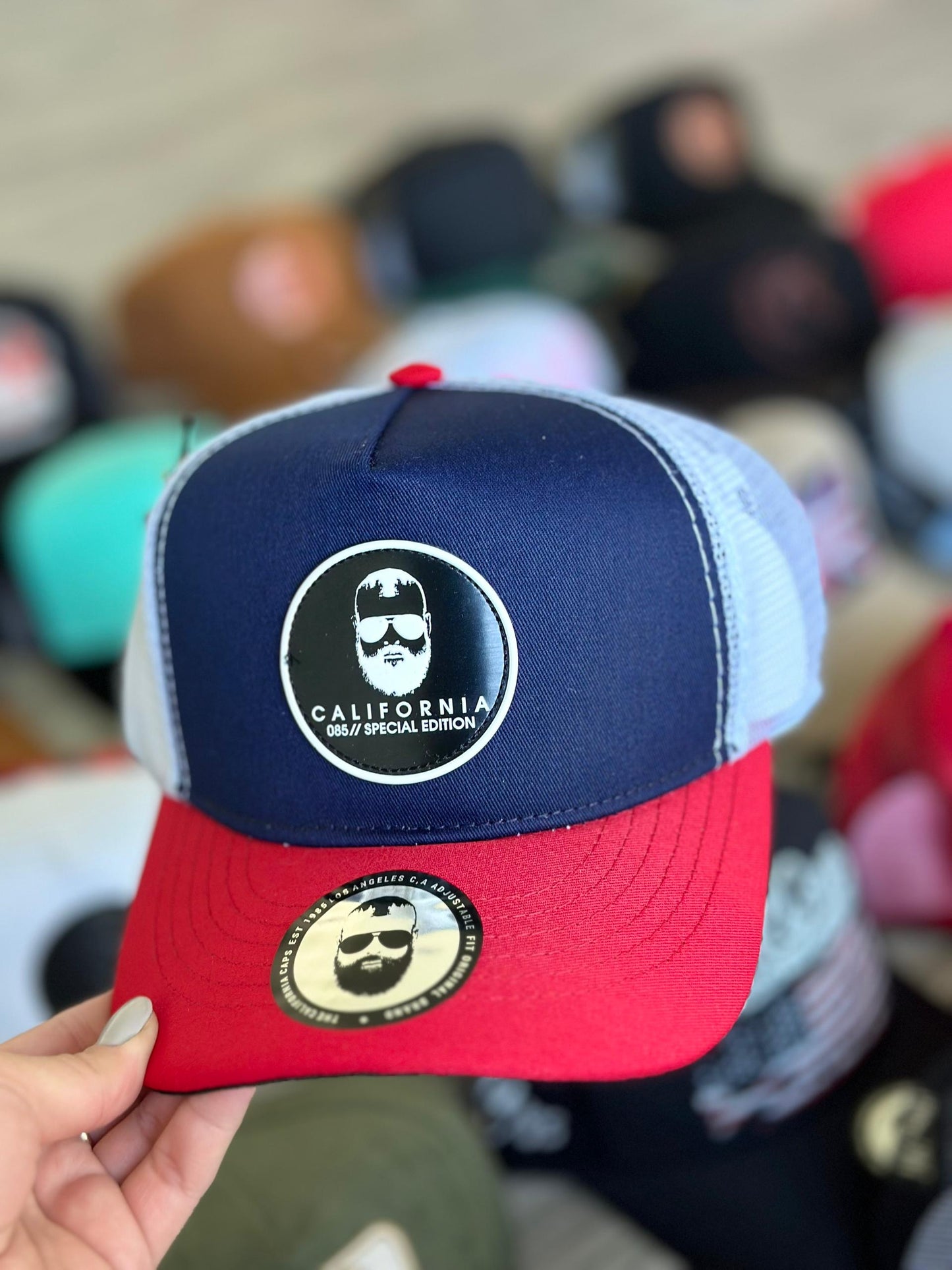 Gorras de California Nova azul