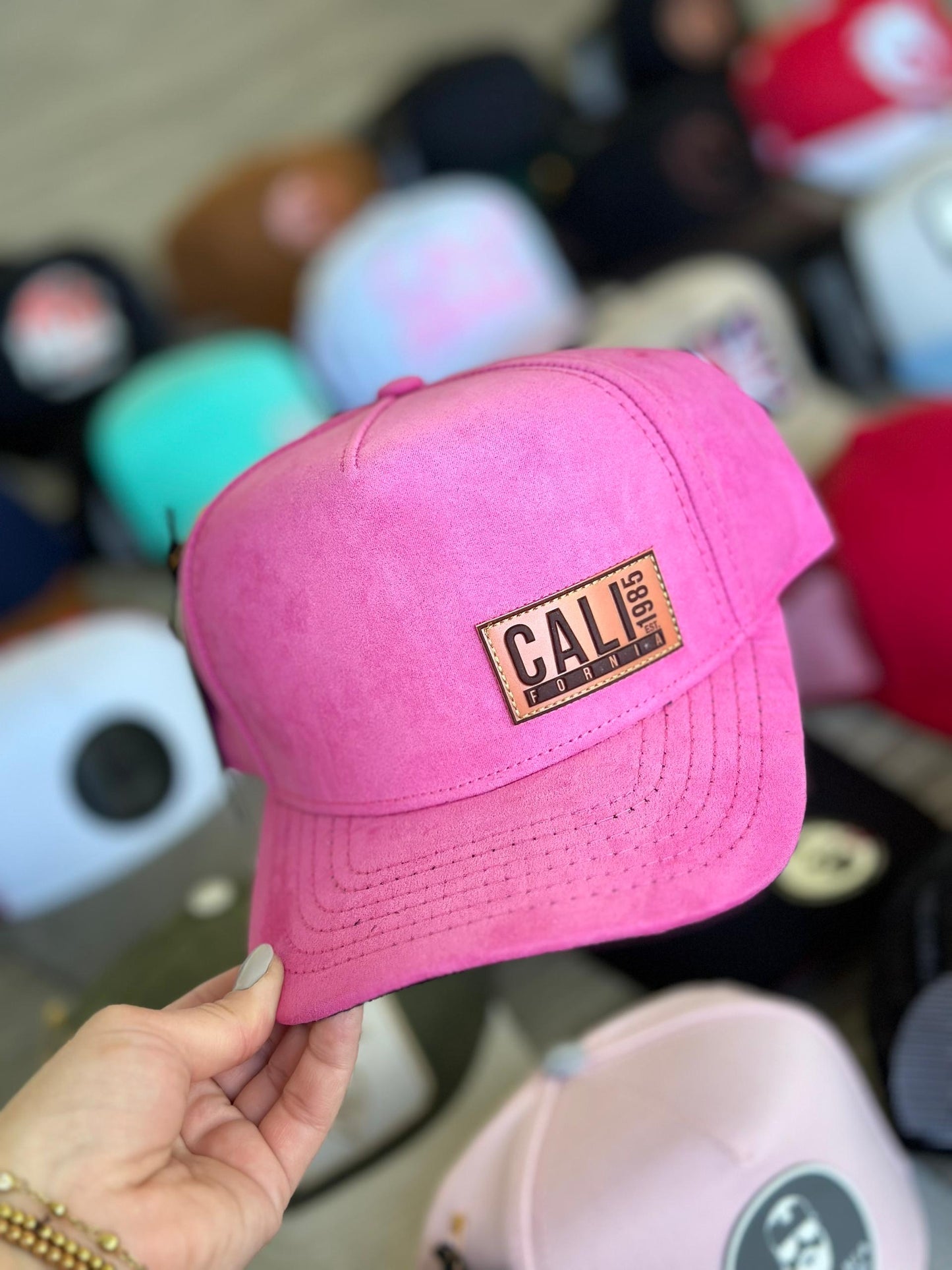California tapa la marca original Pink Desert