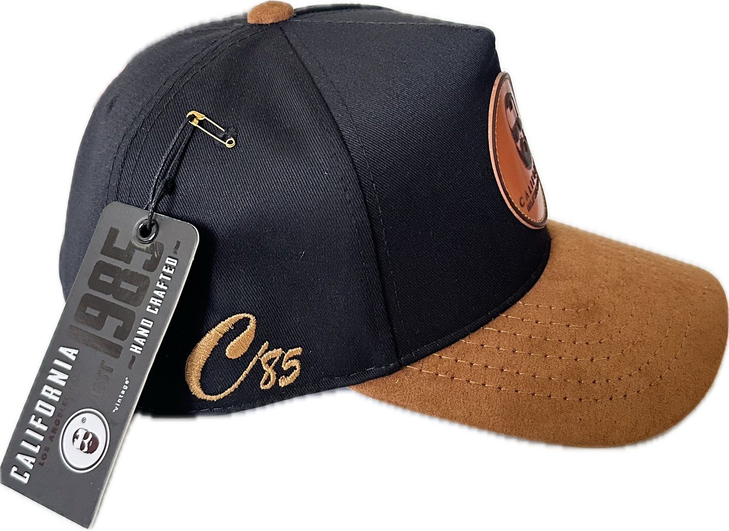 California Caps Classic Black&B