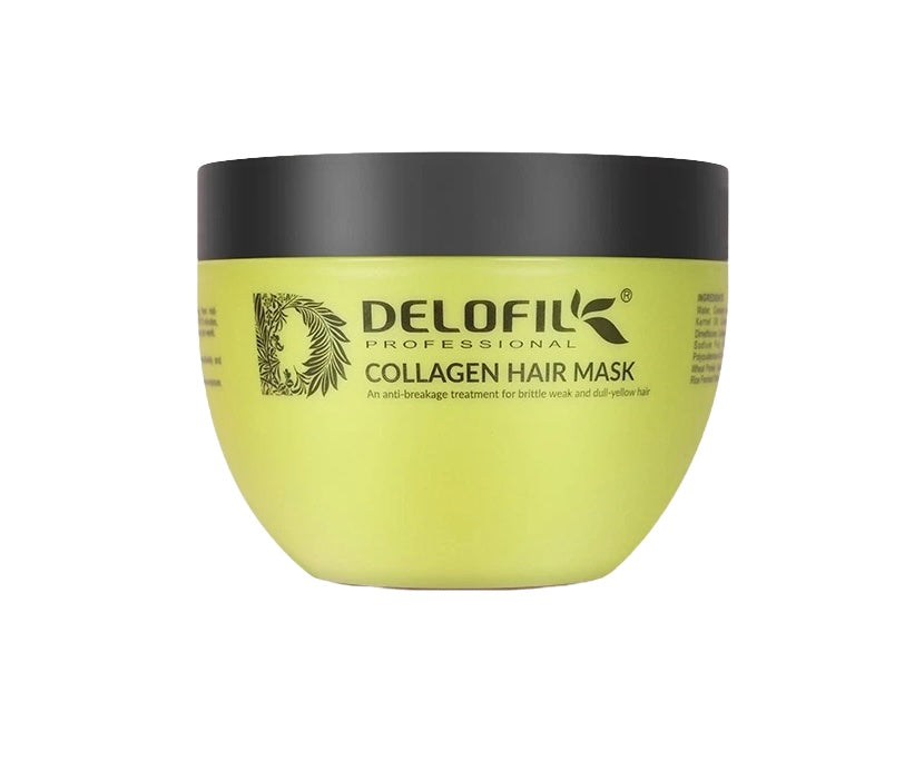 Hair Mask Delofil Collagen, Argan Oil 8.45Olz - 250gr